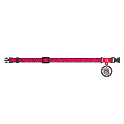 Нашийник для кішок Collar WAUDOG Nylon Кавун, ширина 10 мм, довжина 20-30 см