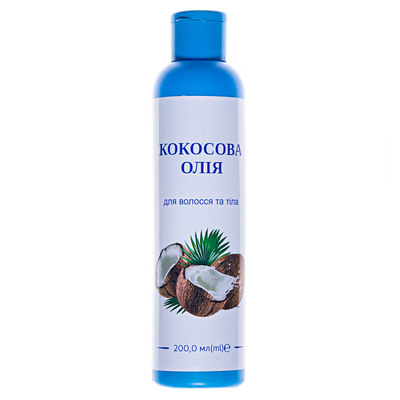 Кокосова олія Enjee для волосся і тіла, 200 мл