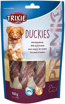 Ласощі для собак Trixie PREMIO Duckies качка з кальцієм, 100 г