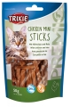Ласощі для кішок Trixie PREMIO Chicken Mini Sticks з куркою і рисом, 50 г