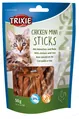 Ласощі для кішок Trixie PREMIO Chicken Mini Sticks з куркою і рисом, 50 г