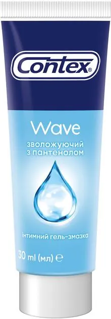 Гель-змазка інтимна Contex Wave зволожуючий з пантенолом