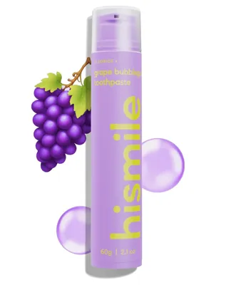 Зубна паста Hismile Grape Bubblegum зі смаком виноградної жуйки, 60 г