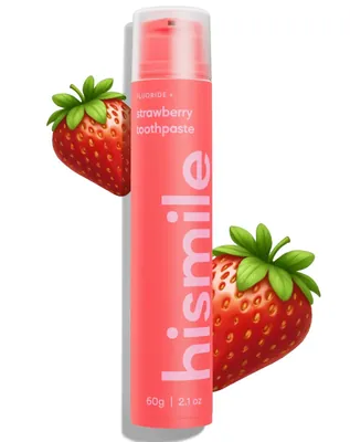 Зубна паста Hismile Strawberryt зі смаком полуниці, 60 г