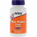 Бджолиний пилок NOW Bee Pollen 500 мг капсули №100
