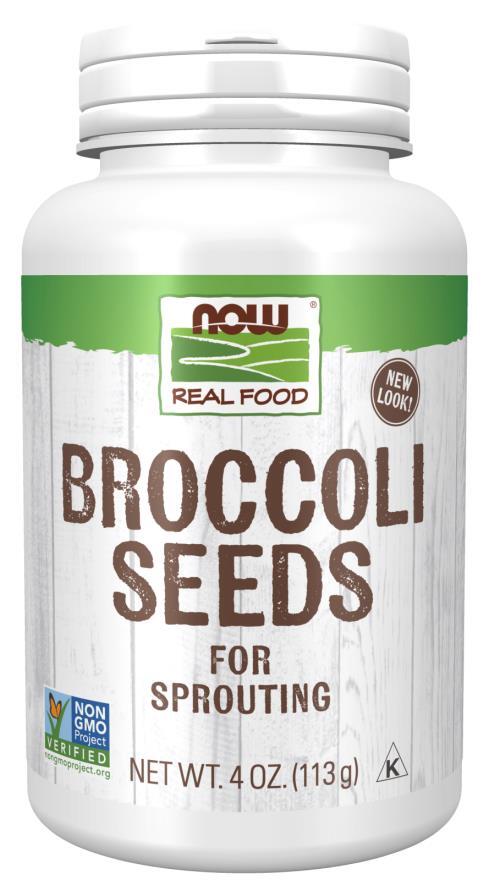 Брокколи семян NOW Broccoli Seeds, 113 г