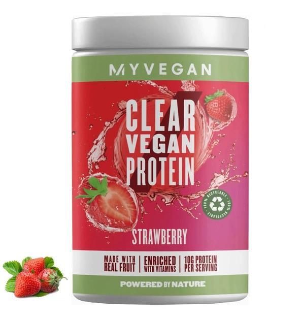 Веганский протеин MyProtein Clear Vegan Protein со вкусом клубники, 320 г