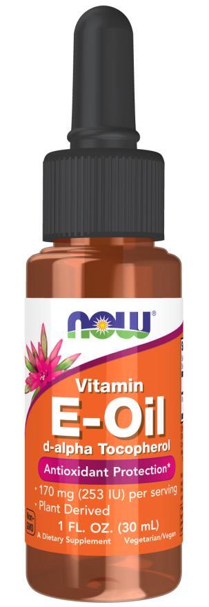 Вітамін Е NOW Vitamin E-Oil, 30 мл