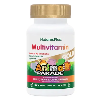 Вітаміни для дітей Nature's Plus Multi-Vitamin Animal Parade асорті смаків, 60 таблеток