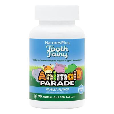 Пробиотик для детей Nature's Plus Tooth Fairy Chewable ваниль, 90 таблеток