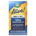 Вітаміни для чоловіків 50+ Nature's Way Alive! Men's 50+ Ultra Multivitamin, 60 таблеток