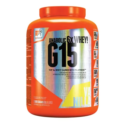 Гейнер Extrifit Anabolic 6x Whey! G15 ваніль, 3000 г