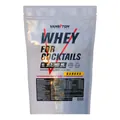 Протеїн сироватковий концентрат Vansiton Whey for cocktails для коктейлів, банан, 3.6 кг