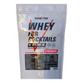 Протеїн сироватковий концентрат Vansiton Whey for cocktails для коктейлів, полуниця, 3.6 кг