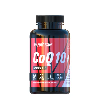 Коензим Q10 + вітамін А, Е Vansiton Coenzyme Q10 + vitamin A, E, 60 капсул