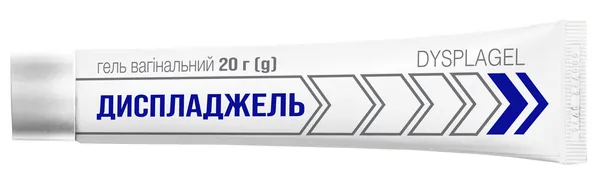 Диспладжель гель вагінальний по 20 г у тубі з аплікаторами №6