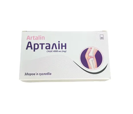 Арталін порошок для приготування розчину по 4000 мг №30 у саше