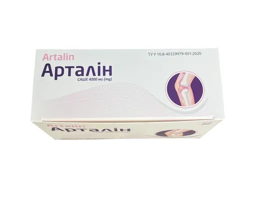 Арталін порошок для приготування розчину по 4000 мг №30 у саше