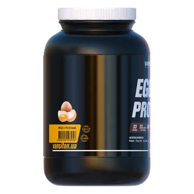 Протеїн яєчний Vansiton Egg Protein, подвійний шоколад, 1000 г
