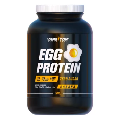 Протеїн яєчний Vansiton Egg Protein, банан, 1000 г