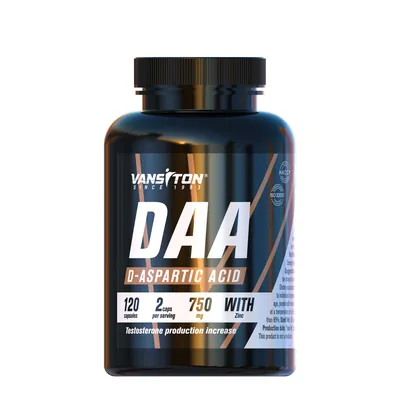 D-аспарагінова кислота + Цинк Vansiton DAA + Zinc капсули №120