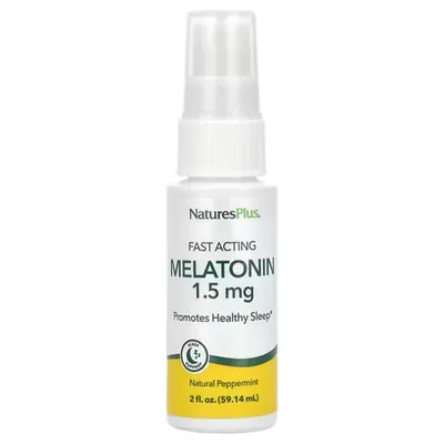 Мелатонін Nature's Plus Melatonin 1,5 мг спрей, 59,14 мл