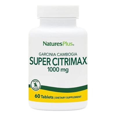 Гарциния камбоджийская Nature's Plus Super Citrimax, 60 таблеток
