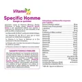 Вітамінний комплекс для чоловіків Vitamin 22 Specifique Homme, 60 вегетаріанських капсул