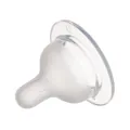 Соска силіконова Canpol Babies кругла 59/893 до пляшечки S-Shape L середня, 2 шт
