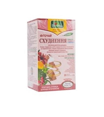 Фиточай Dr.Fito Похудение по 1.5 г №20 в фил.-пак.