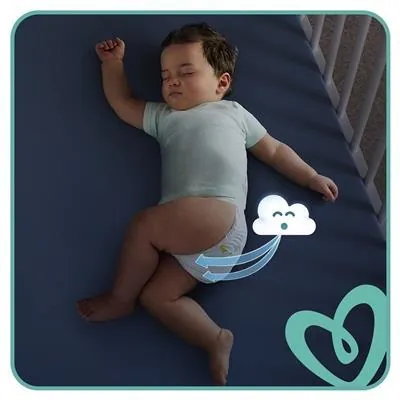 Підгузки дитячі Pampers Active Baby розмір 4, 9-14 кг, 62 шт