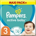 Подгузники детские Pampers Active Baby размер 3, 6-10 кг, 70 шт