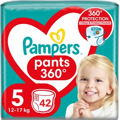 Підгузки-трусики Pampers Pants Active Baby дитячі розмір 5, 11-17 кг, 42 шт