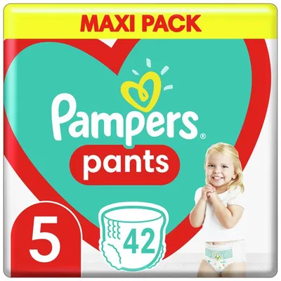 Підгузки-трусики Pampers Pants Active Baby дитячі розмір 5, 11-17 кг, 42 шт