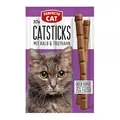 Ласощі для котів Perfecto Cat палички телятина та індичка, 10 штук