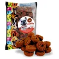 Ласощі для собак Fine Dog м'які яловичі кільця, 400 г