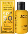Сыворотка для лица Biovene увлажняющая против старения с гиалуроновой кислотой SPF50, 30 мл