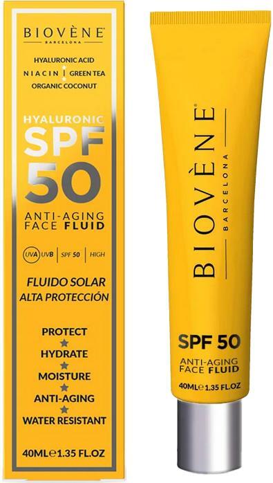 Флюид для лица Biovene антивозрастной SPF50, 40 мл