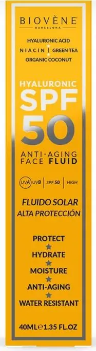 Флюїд для обличчя Biovene антивіковий SPF50, 40 мл
