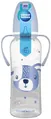 Пляшечка Canpol Babies Cute Animals 11/845_blu з ручками синя, 250 мл