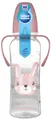 Пляшечка Canpol Babies Cute Animals 11/845_pin з ручками рожева, 250 мл