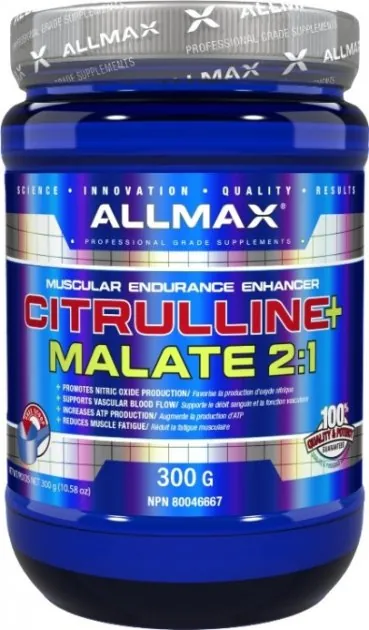 Цитрулін малат AllMax Nutrition Citrulline Malate, 300 г