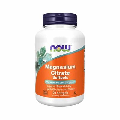 Магния цитрат NOW Magnesium Сitrate капсулы №90