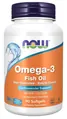 Омега-3 NOW Omega-3 Fish Oil Odor Controlled м'які капсули №90