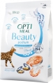 Корм сухой для взрослых кошек Optimeal Beauty Podium на основе морепродуктов, 4 кг