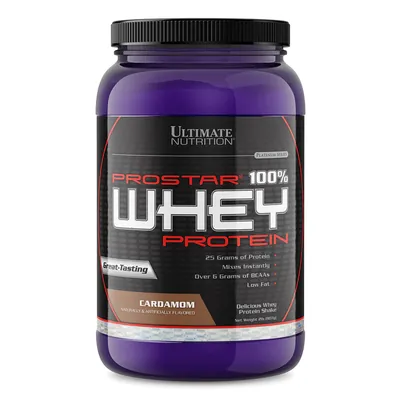 Протеїн сироватковий змішаний Ultimate Nutrition Prostar 100% Whey Protein кардамон, 907 г