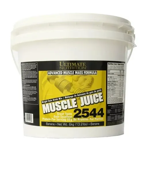 Гейнер Ultimate Nutrition Muscle Juice 2544, банан, 6000 г