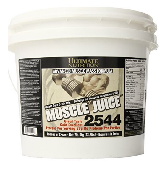 Гейнер Ultimate Nutrition Muscle Juice 2544, печенье-крем, 6000 г