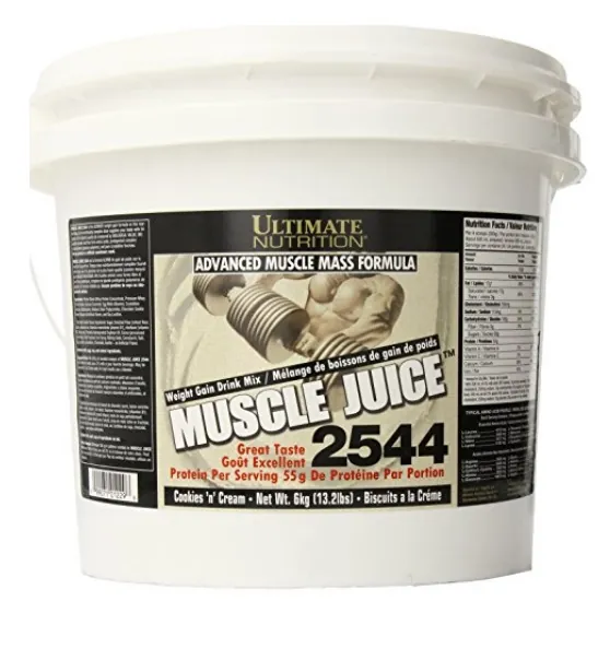 Гейнер Ultimate Nutrition Muscle Juice 2544, печиво-крем, 6000 г