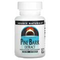 Экстракт сосновой коры Source Naturals Pine Bark Extract, 60 таблеток